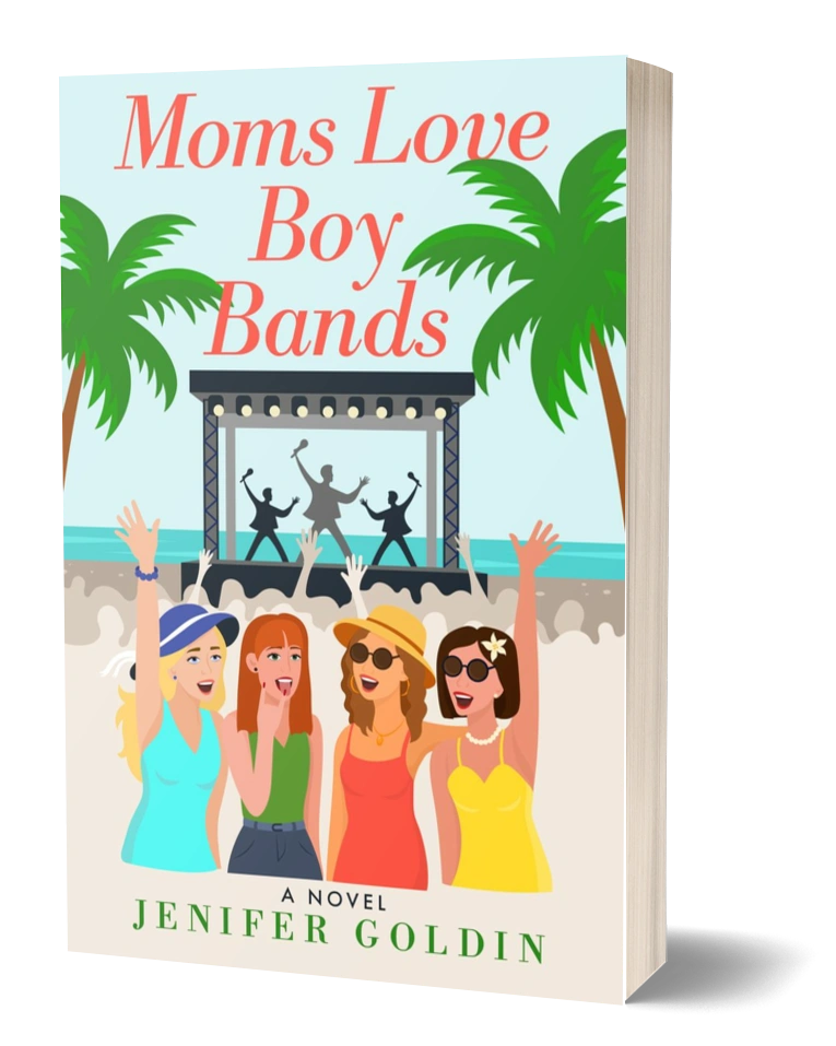 Moms Love Boy Bands Paperback- Jenifer Goldin